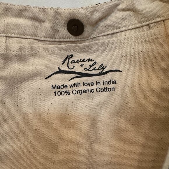 Raven + Lily Canvas Tote - Picture 2 of 2